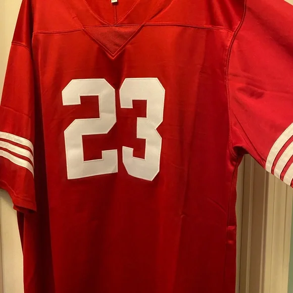 New! Christian MCcaffrey 49ers Football Jersey! - Picture 3 of 3